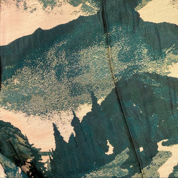 Anthro Eva Franco Landscape Jacquard Slim Pant NWT - Picture 8 of 10